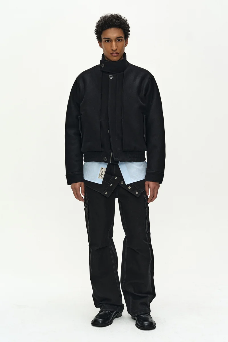 LINUS HARRINGTON WOOL JACKET 1