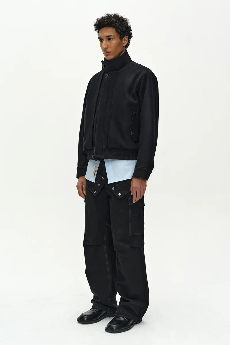 LINUS HARRINGTON WOOL JACKET 3