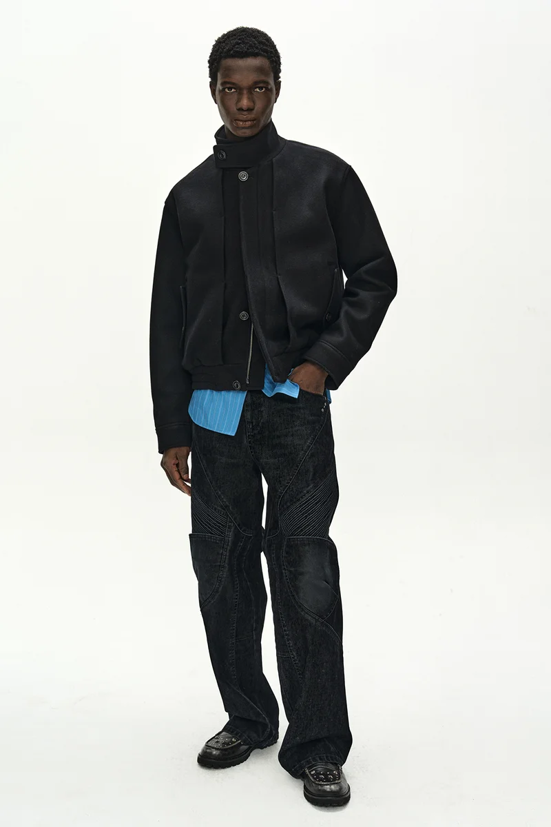 LINUS HARRINGTON WOOL JACKET 8