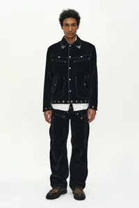ATLANTA FLOCK VELVET JACKET thumb 2
