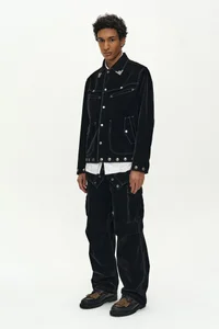 ATLANTA FLOCK VELVET JACKET thumb 4