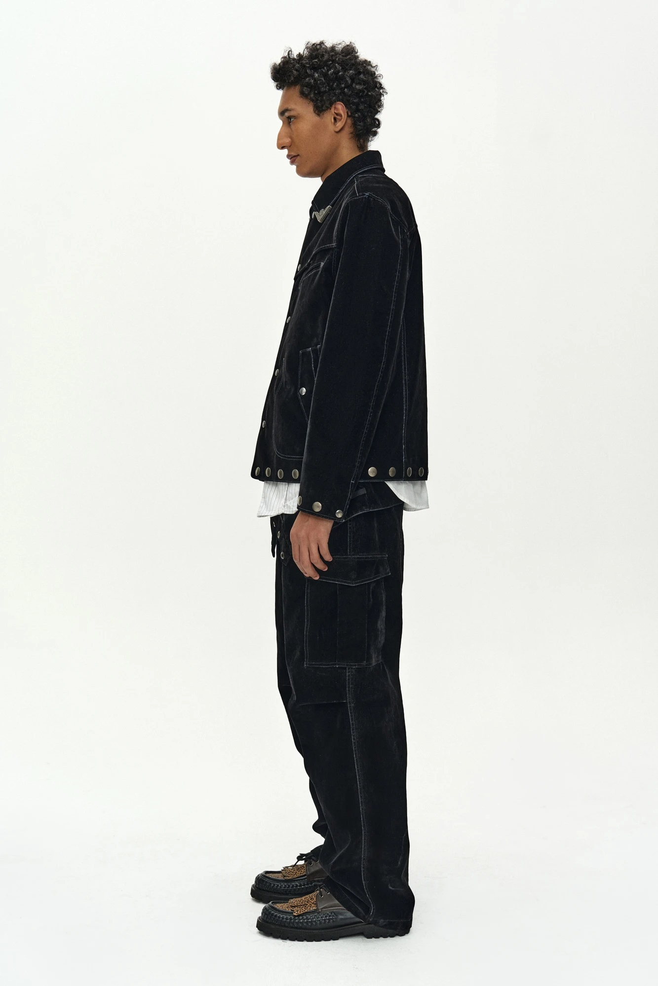 ATLANTA FLOCK VELVET JACKET | ANDERSSON BELL
