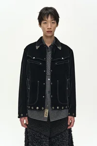 ATLANTA FLOCK VELVET JACKET thumb 7