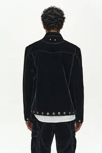 ATLANTA FLOCK VELVET JACKET thumb 8