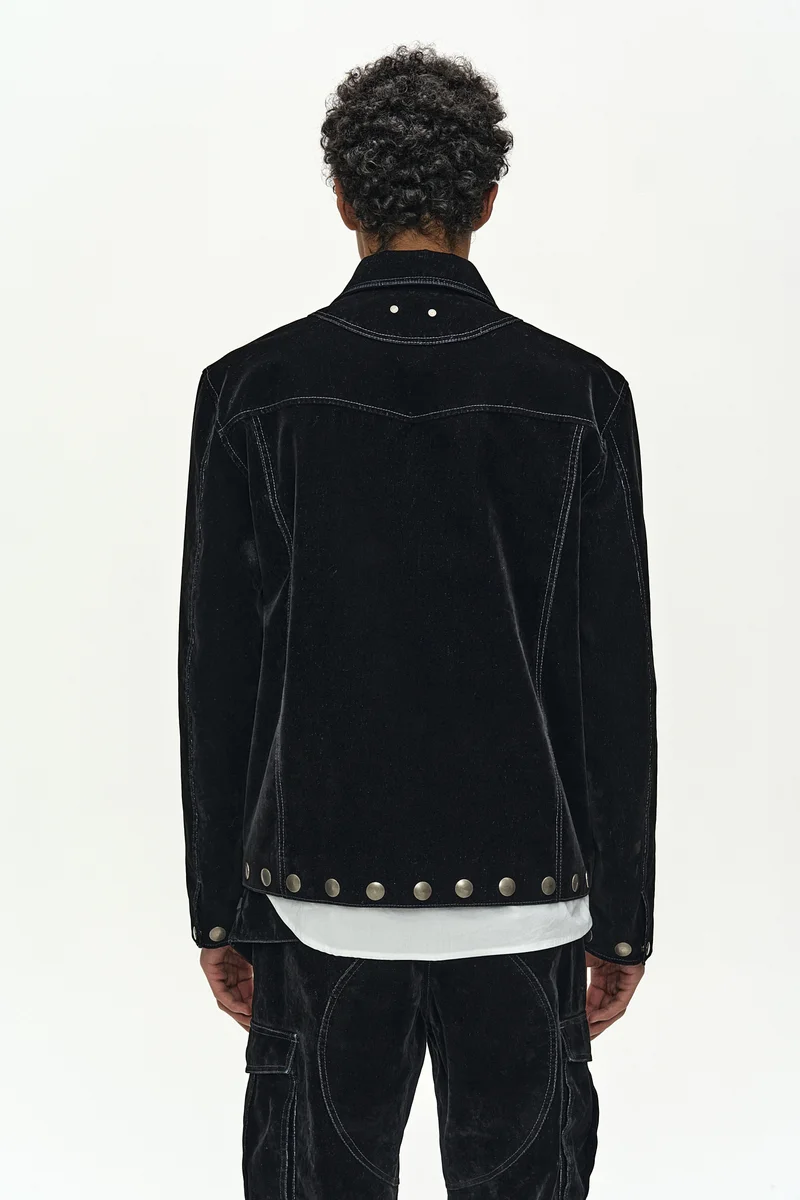 ATLANTA FLOCK VELVET JACKET 8