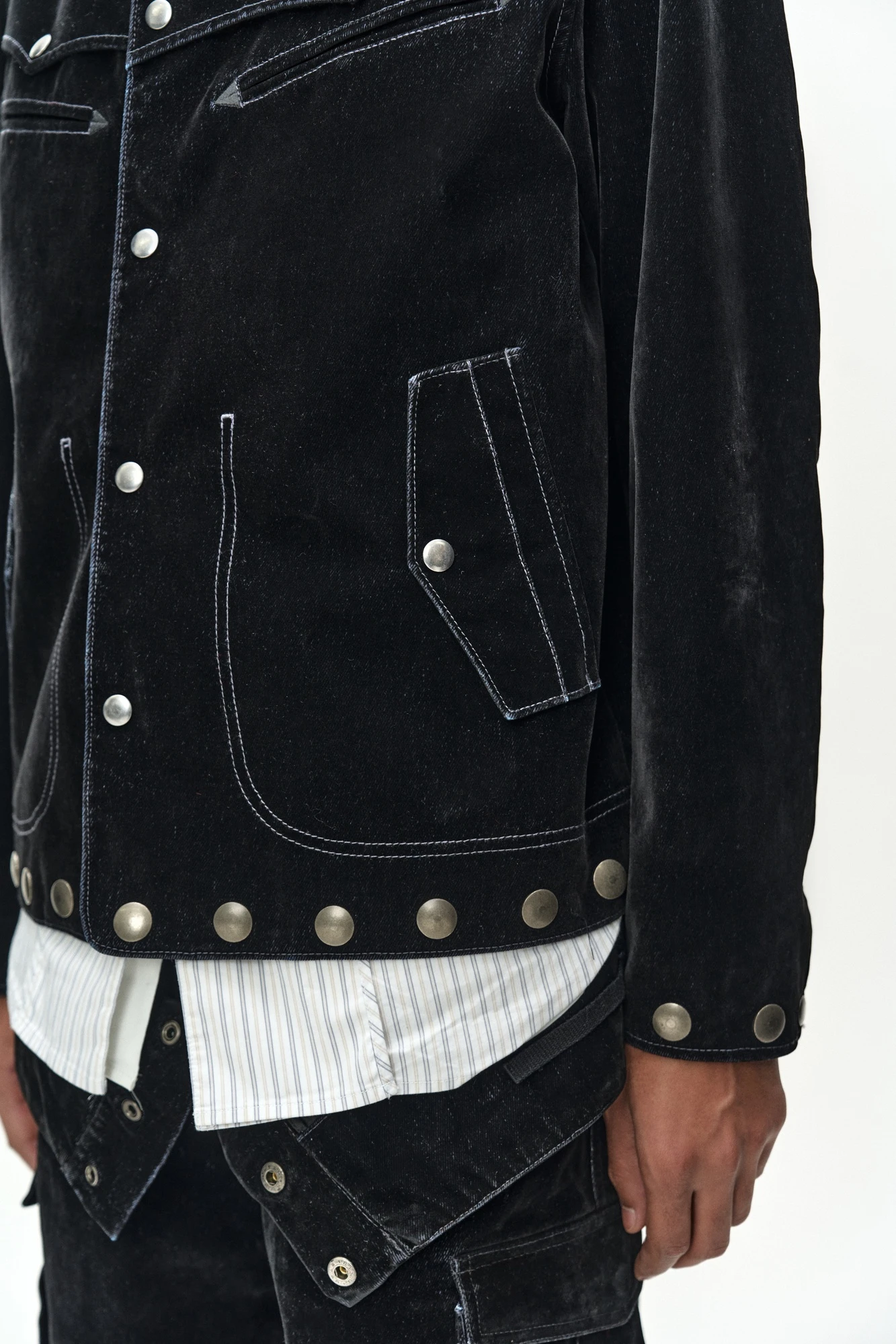 ATLANTA FLOCK VELVET JACKET | ANDERSSON BELL