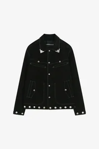 ATLANTA FLOCK VELVET JACKET thumb 14