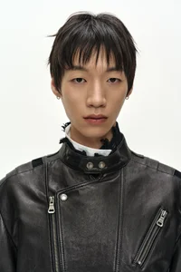 SEGMENT MOTO LEATHER JACKET thumb 8
