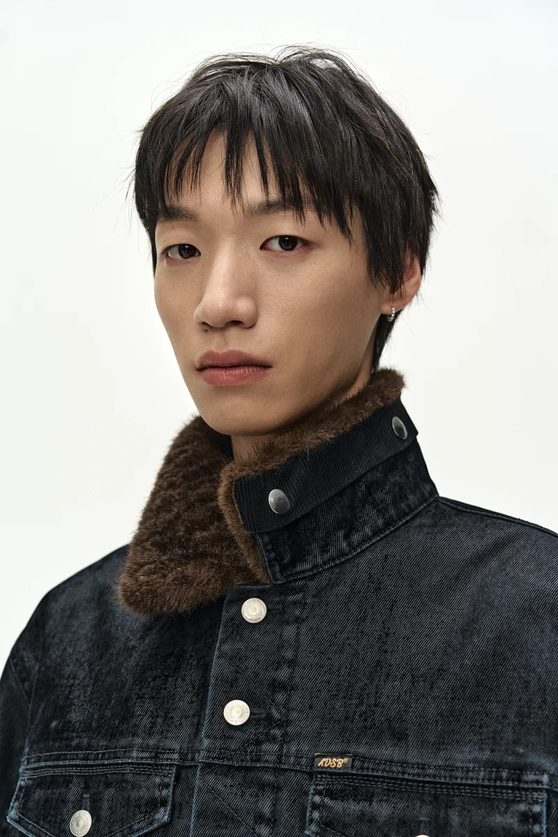 UNISEX PADDED DENIM BOMBER JACKET 8