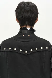 UNISEX REVERSIBLE COLLARLESS FUR VEST thumb 5