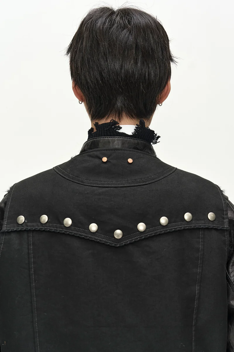UNISEX REVERSIBLE COLLARLESS FUR VEST 5