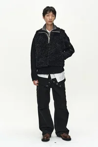 UNISEX REVERSIBLE COLLARLESS FUR VEST thumb 9