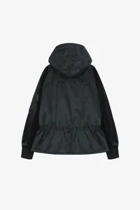 UTILITY HOODED PUFFER PEPLUM JACKET thumb 13