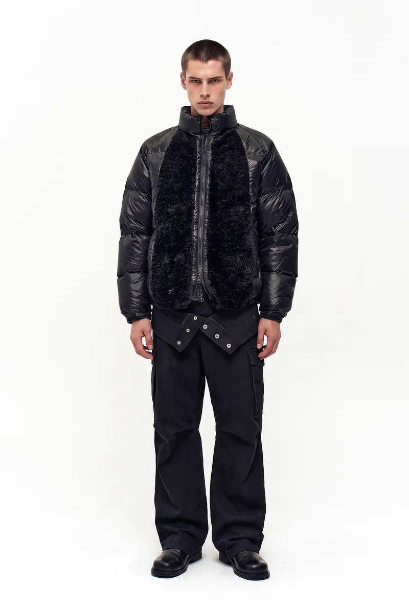TRIPLE PATCH PUFFER DOWN JACKET 1
