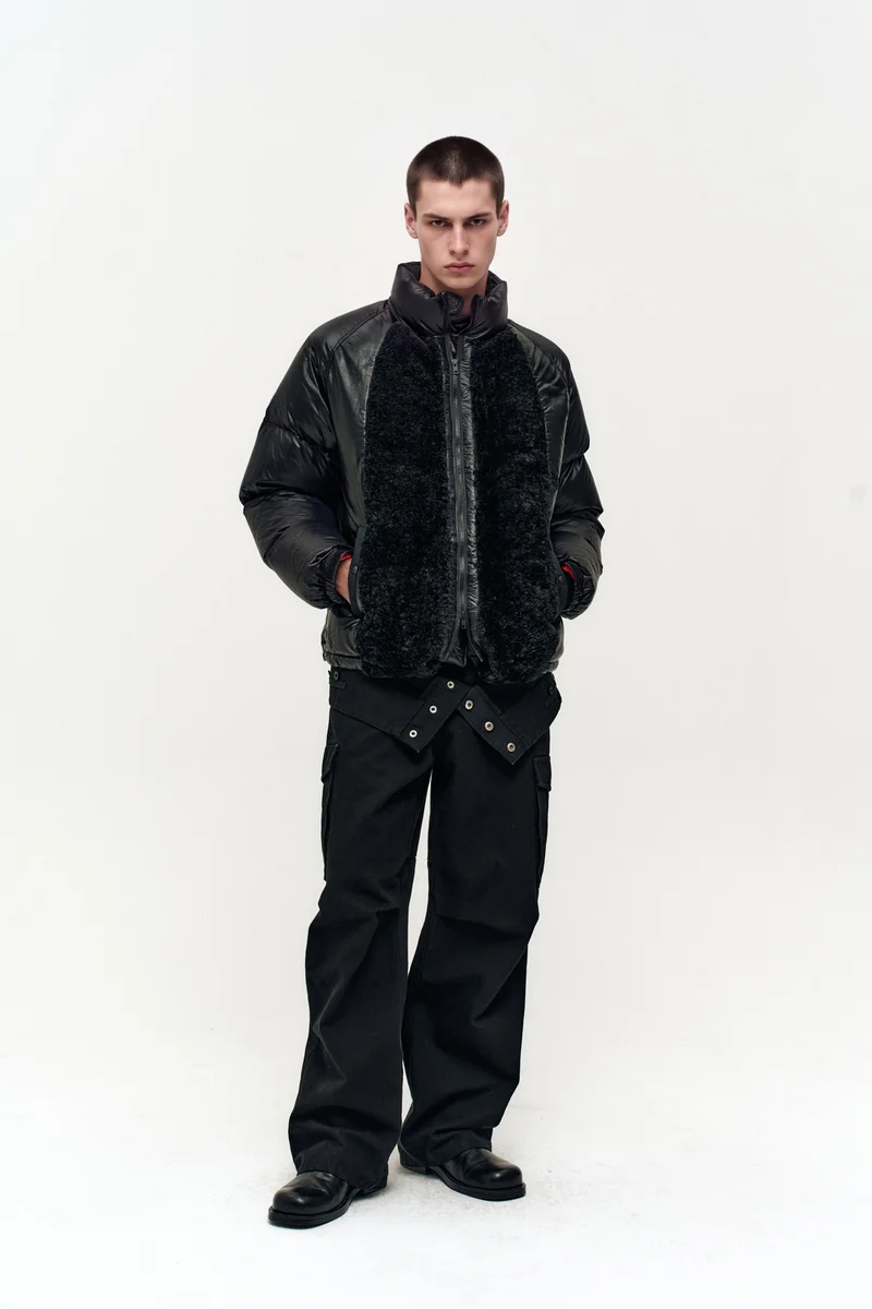 TRIPLE PATCH PUFFER DOWN JACKET 2