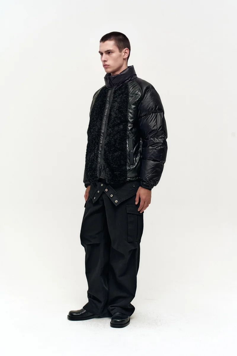 TRIPLE PATCH PUFFER DOWN JACKET 3