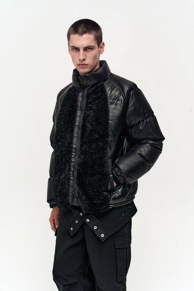 TRIPLE PATCH PUFFER DOWN JACKET 6