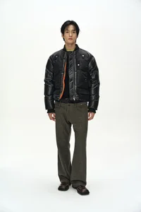 UNISEX BOMBER LAYERED DOWN JACKET thumb 1