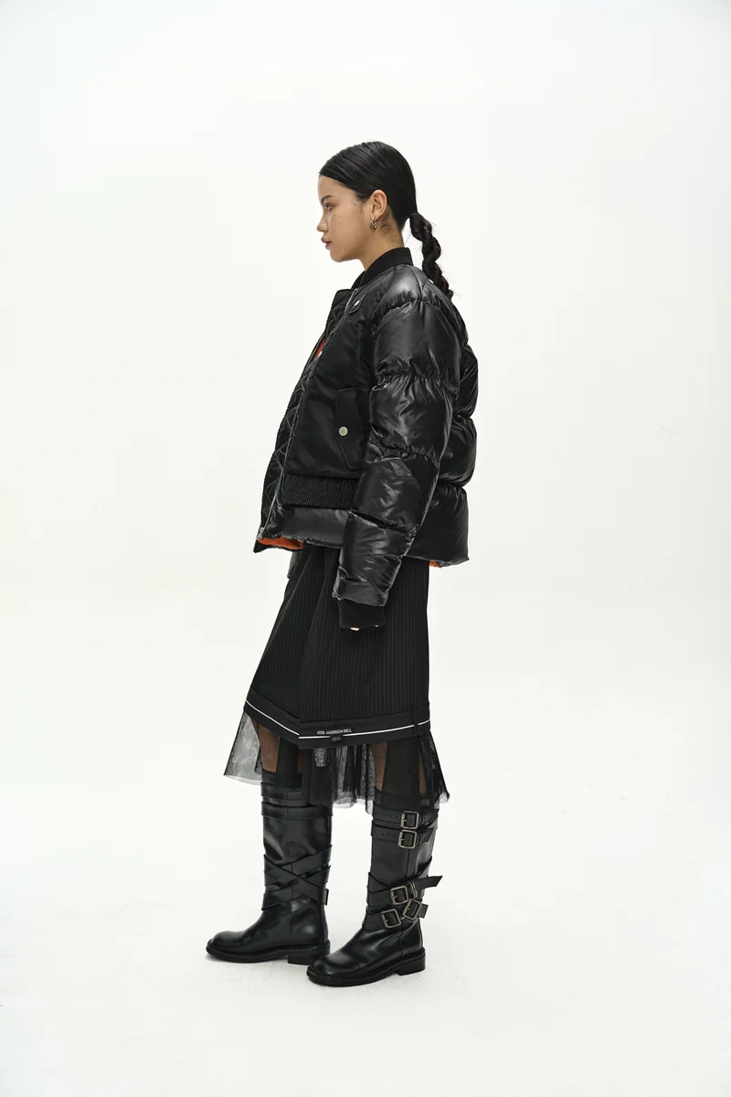 UNISEX BOMBER LAYERED DOWN JACKET 3