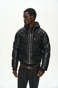 UNISEX BOMBER LAYERED DOWN JACKET thumb 5