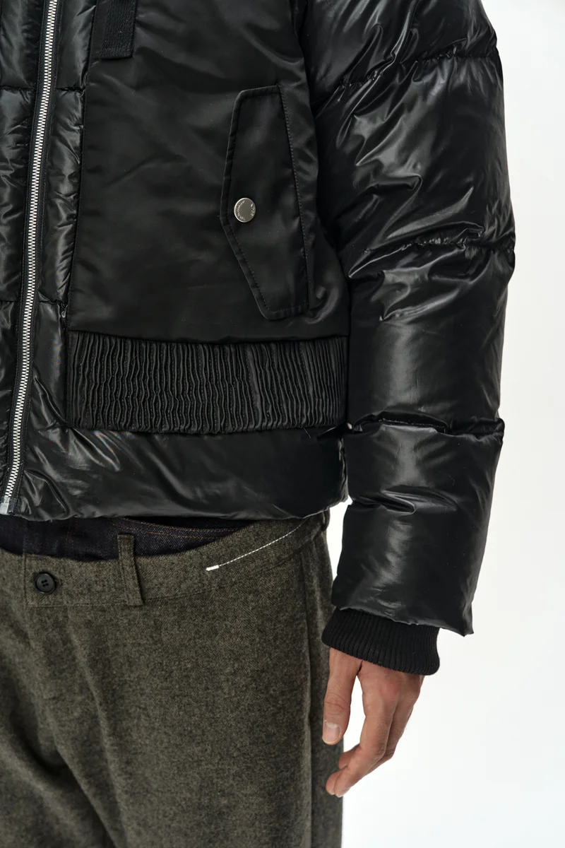 UNISEX BOMBER LAYERED DOWN JACKET 9