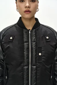 UNISEX BOMBER LAYERED DOWN JACKET thumb 10