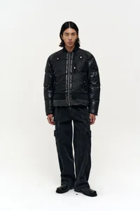 UNISEX BOMBER LAYERED DOWN JACKET thumb 13