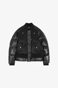 UNISEX BOMBER LAYERED DOWN JACKET thumb 14