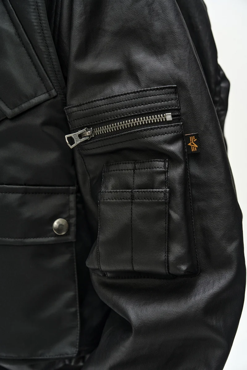 ANDERSSON BELL X ALPHA INDUSTRIES CWU 45/P FLIGHT JACKET 11