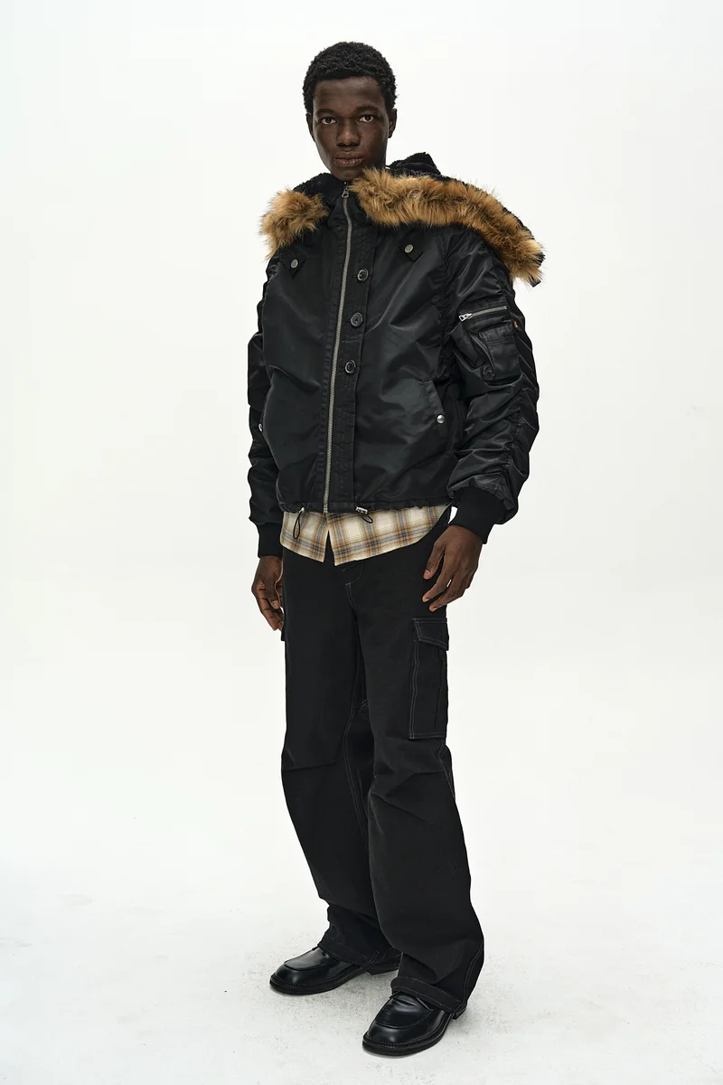 ANDERSSON BELL X ALPHA INDUSTRIES VEST LAYERED N-2B JACKET 6