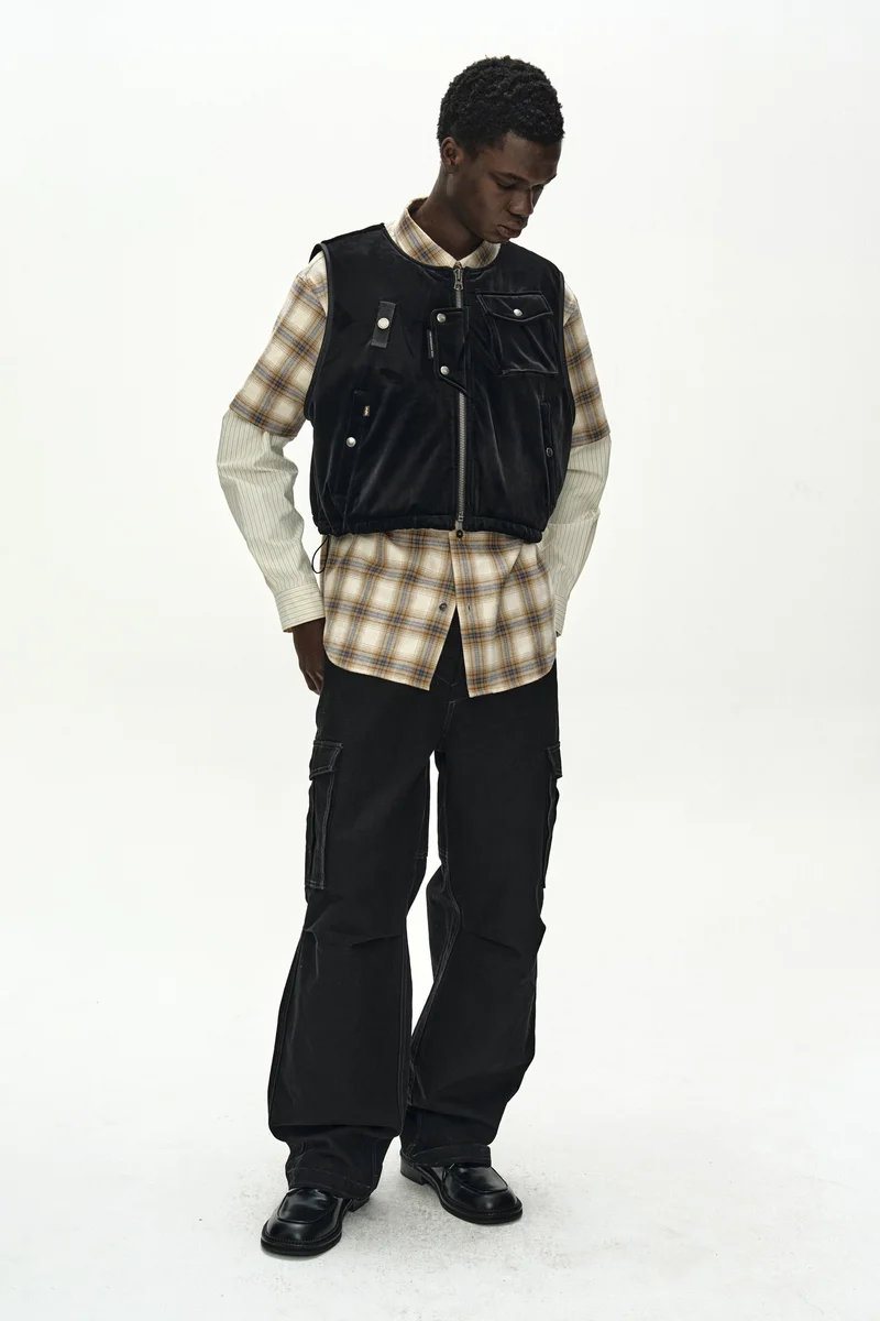 ANDERSSON BELL X ALPHA INDUSTRIES VEST LAYERED N-2B JACKET 7