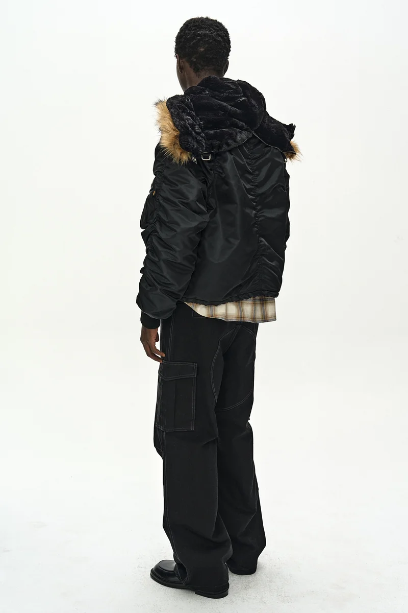 ANDERSSON BELL X ALPHA INDUSTRIES VEST LAYERED N-2B JACKET 9