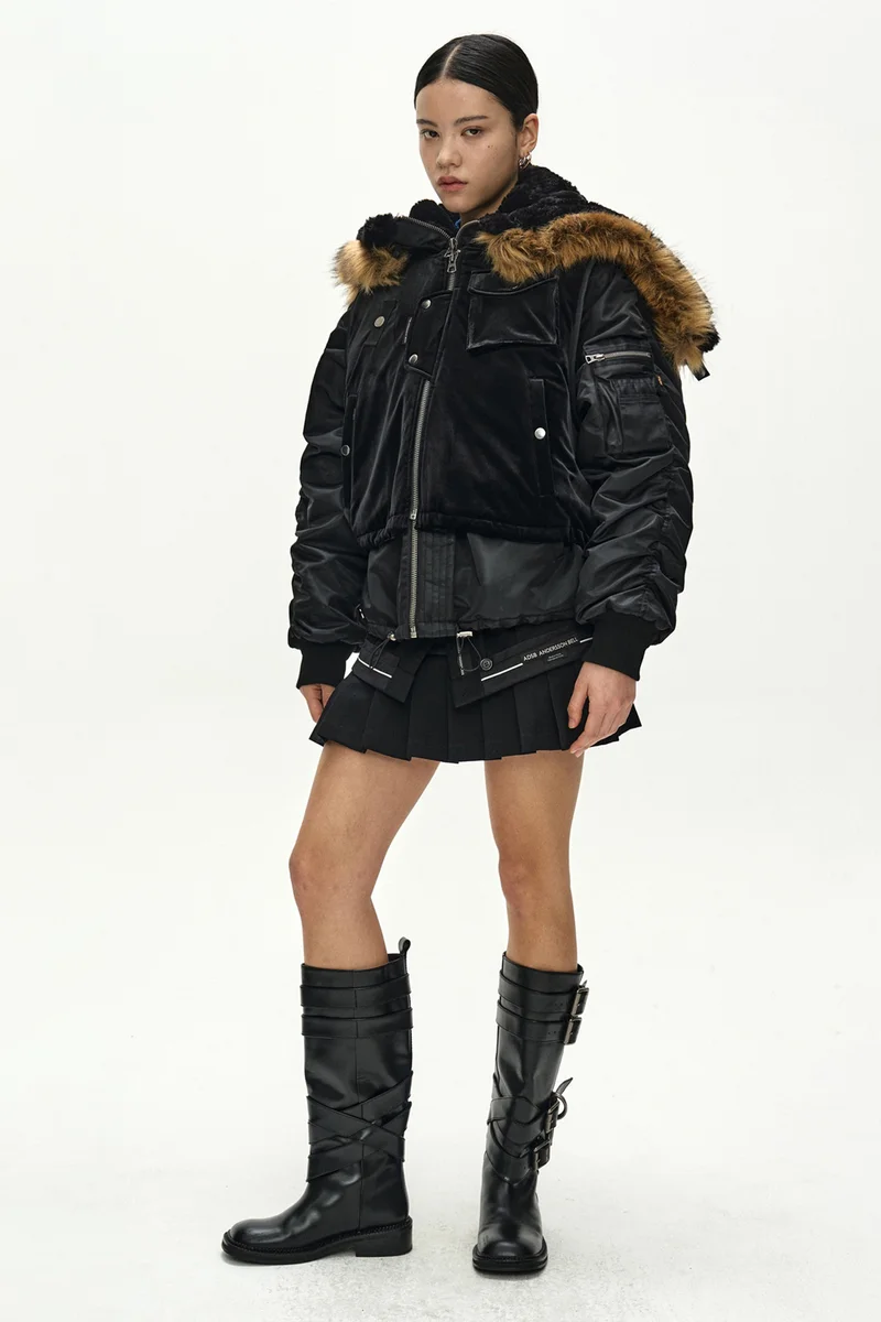 ANDERSSON BELL X ALPHA INDUSTRIES VEST LAYERED N-2B JACKET 10