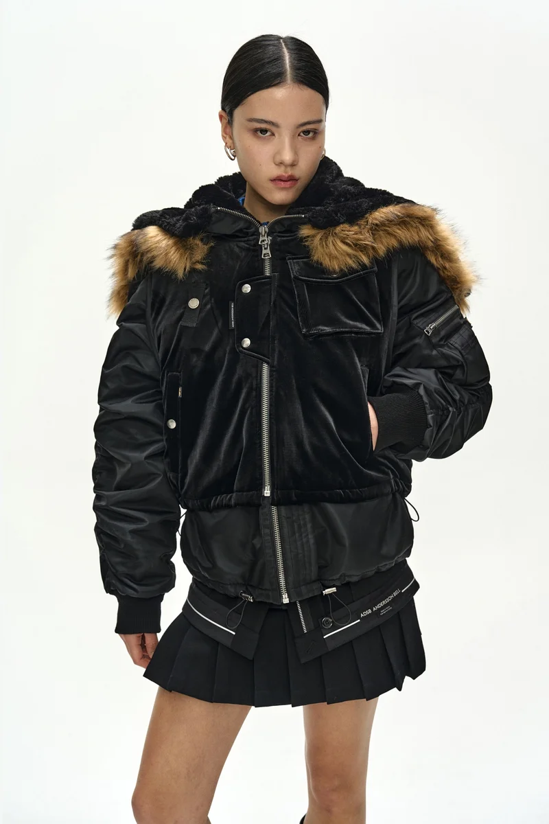 ANDERSSON BELL X ALPHA INDUSTRIES VEST LAYERED N-2B JACKET 14