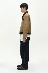 JAPANESE TWEED TRUCKER JACKET thumb 2