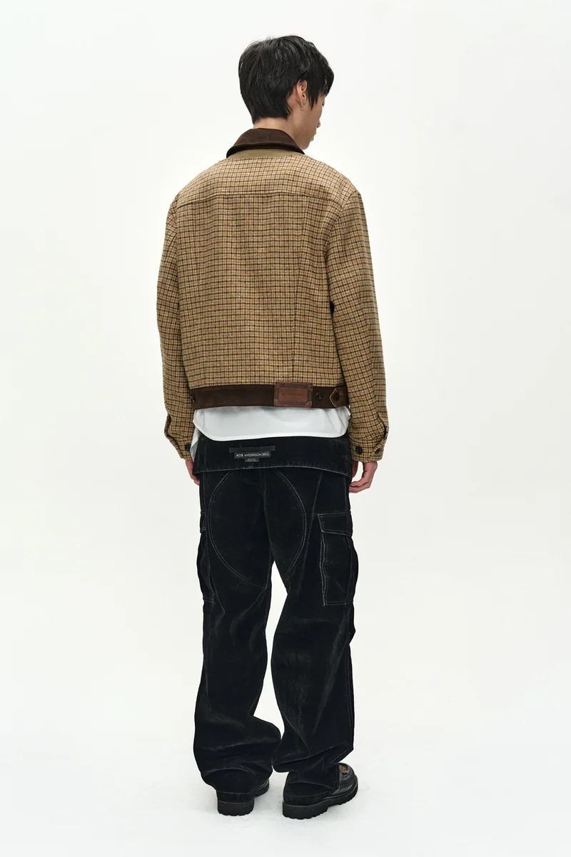 JAPANESE TWEED TRUCKER JACKET 3