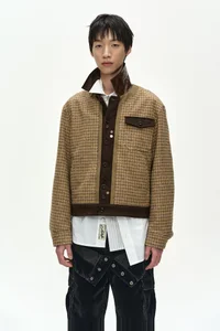 JAPANESE TWEED TRUCKER JACKET thumb 4
