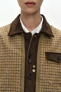 JAPANESE TWEED TRUCKER JACKET thumb 5
