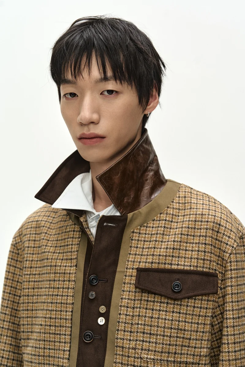 JAPANESE TWEED TRUCKER JACKET 6