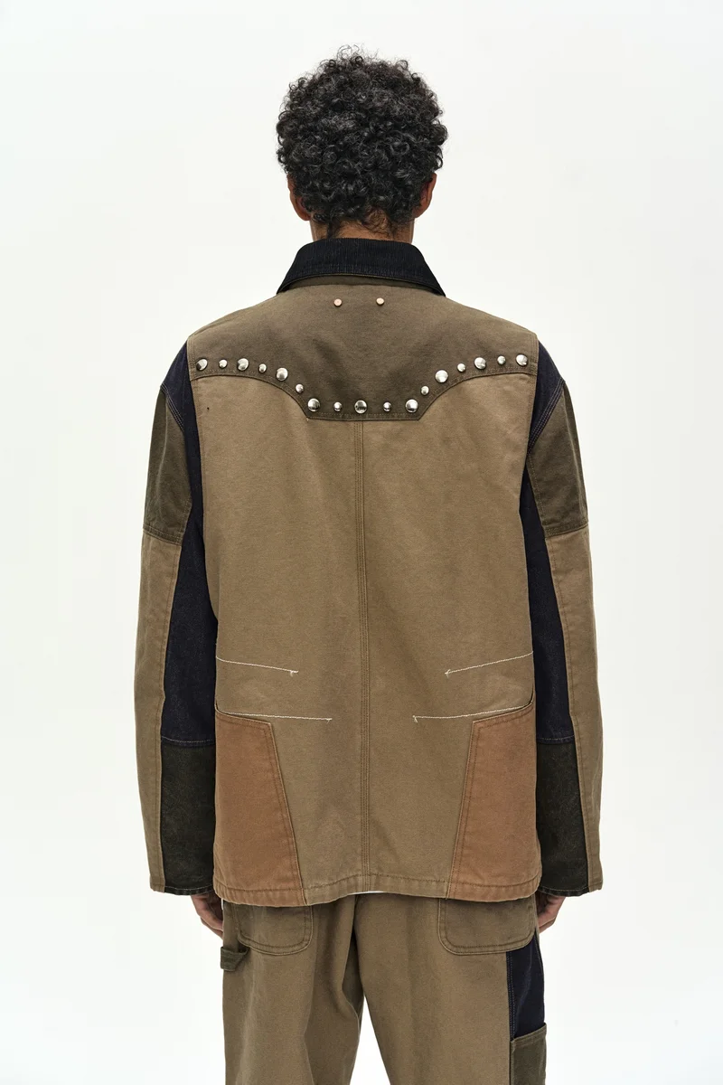 AUSTIN PATCHWORK WASHED JACKET 6