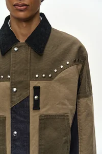 AUSTIN PATCHWORK WASHED JACKET thumb 7