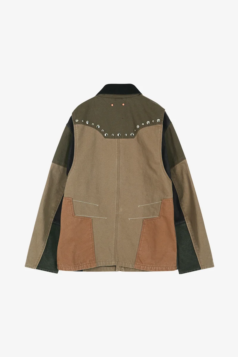 AUSTIN PATCHWORK WASHED JACKET 12