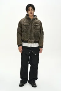 MILLY WASHED HOODIE JACKET thumb 2