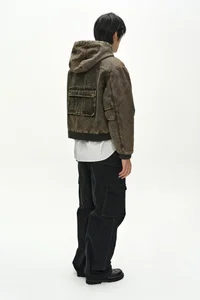 MILLY WASHED HOODIE JACKET thumb 4
