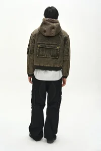 MILLY WASHED HOODIE JACKET thumb 5