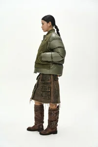 UNISEX BOMBER LAYERED DOWN JACKET thumb 3