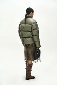 UNISEX BOMBER LAYERED DOWN JACKET thumb 4