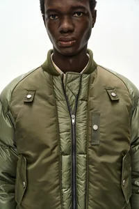UNISEX BOMBER LAYERED DOWN JACKET thumb 8