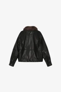 BUFFALO LEATHER BOMBER JACKET thumb 13