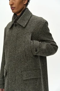 DETACHABLE FUR COLLAR CHESTERFIELD TWEED COAT thumb 6